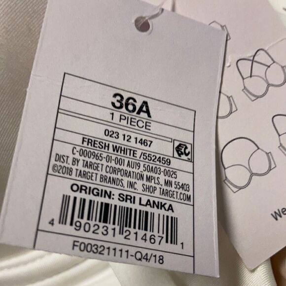 AUDEN Convertible Bra,36 A, wired, strapless - Picture 8 of 15